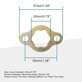 710373792913 GOOFIT Engine Sprocket Retainer Plate #2