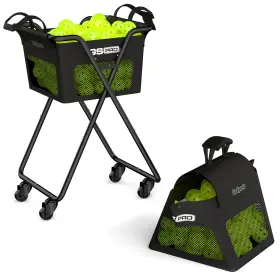 B0CKM2VT5F GOSPORTS Ball Caddy Wheels Pickleballs Tennis