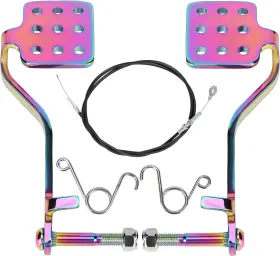 445019389396 GREHUA Go Kart Pedals Throttle Cable Kit