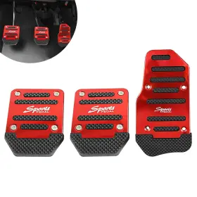 GU38 GUNHUNT Nonslip Car Pedal Pads Alloy Manual Trans GU38 GUNHUNT Nonslip Car Pedal Pads Alloy Manual Trans