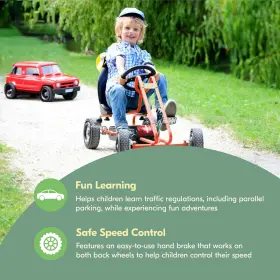 90202-U-A HAUCK Lightning Ergonomic Pedal Ride Go Kart Boys #3