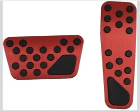 FKLSL300C HECOTRAX Alloy Pedal Cover Charger Dodge Challenger
