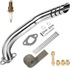 Ho-ex-sl HIAORS Mini Exhaust Pipe Header Kit Predator