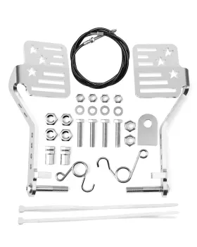 106-006-02-1011 HOWBOW Go Kart Big Pedals Throttle Brake Pe 106-006-02-1011 HOWBOW Go Kart Big Pedals Throttle Brake Pe