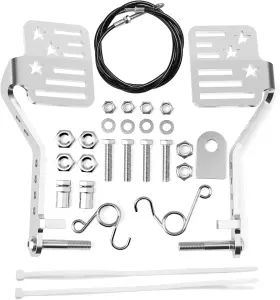 313091829840 HOWBOW Go Kart Big Pedals Throttle Brake Cable