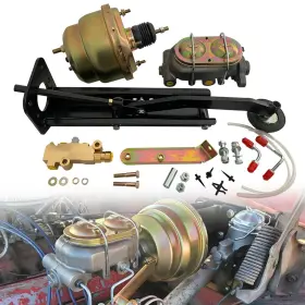 BS-106-016 IILENTES Dual Power Brake Master Cylinder Booster