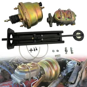 BS-106-017 IILENTES Dual Power Brake Master Cylinder Booster