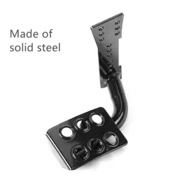 757347243484 JECAR Steel Pedal Left Rest Jk Jeep Wrangler #2