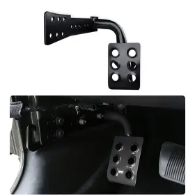 757347243484 JECAR Steel Pedal Left Rest Jk Jeep Wrangler