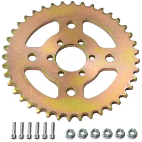 Jndo Jndof3-21 Mini Bike Sprocket 40t 420 Chain 6 Hole Sporcket High-speed Rear For
