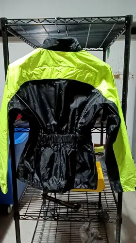 700443693585 JOE ROCKET Ladies Rain Suit Lg Neon #2