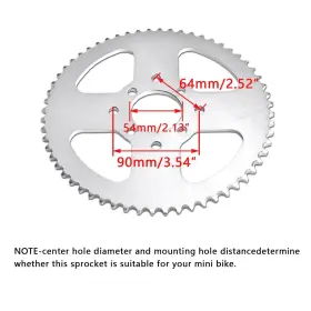 701063360710 JOIQEXJ Go Kart Sprocket Chain Mini 420 #3