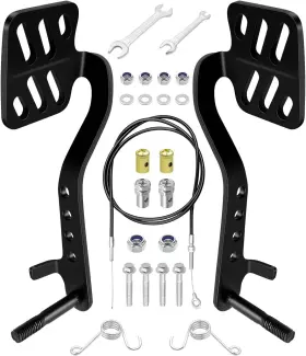 GKBTPEX0724 JUFZQO Go Kart Brake Cable Throttle Pedal Kit