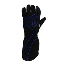 13-RS1-B-L K1 RACE GEAR Reverse Stitch Kart Racing Gloves