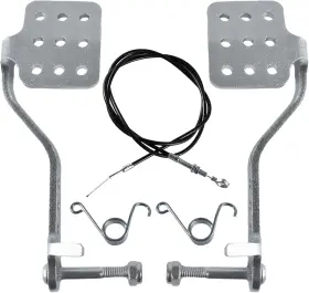 AMCHBD11157F KANDI Go Kart Brake Cable Pedal Throttle Kit