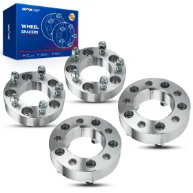 Kax 7126wsa2521us0607 5x5 Wheel Spacers 1.5 Inch For Grand Cherokee Gladiator M14x1.5 Studs 4pcs