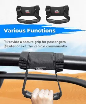12222 KEMIMOTO Roll Bar Utv Grab Handles Grip #2 12222 KEMIMOTO Roll Bar Utv Grab Handles Grip #2
