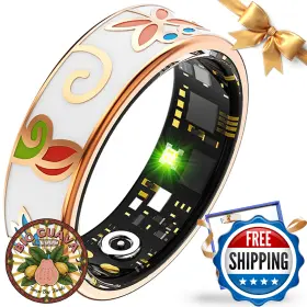 B0FDPX3CFY KUXLAGZ Smart Ring Sleep Heart Rate Spo Blood