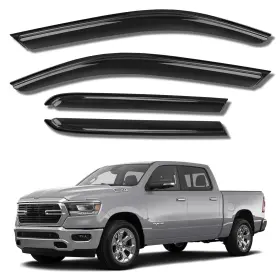 1503WDE105PUS KYX Rain Guards Car Outside Mount Window Visors 1503WDE105PUS KYX Rain Guards Car Outside Mount Window Visors