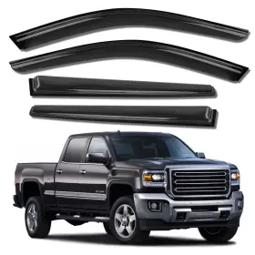 3013WDE109KUS KYX Rain Guards Car Outside Mount Window Visors