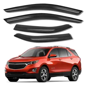 8031WDE086SUS KYX Rain Guards Car Outside Mount Window Visors