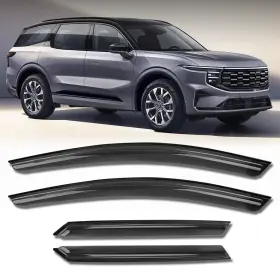8538WDE0856US KYX Rain Guards Car Outside Mount Window Visors