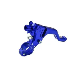 Kzlm St001blue Stunt Clutch Lever Cnc Short 22mm 7/8 Handlebar Universal For Blue
