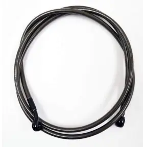 754133124781 LA CHOPPERS Steel Braided Hydraulic Clutch Line