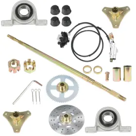 LAW100818 LABWORK Go Kart Rear Axle Brake Sprocket Hub Drift