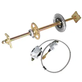 Labwork Law100848 Sprocket Hub Drift Trike 32ftft Go Kart Rear Axle Kit Brake Assembly