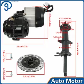 LP850488KS LABWORK-PARTS Rear Axle Brushless Differential Atv #2
