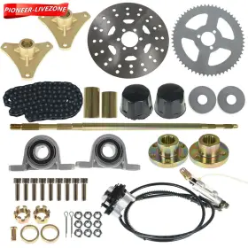 PN1730606 LABWORK-PARTS High End Go Kart Rear Axle Sprocket