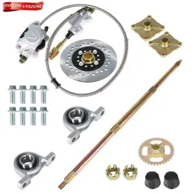 PN1731224 LABWORK-PARTS Go Kart Drift Trikes Rear Axle Wheel