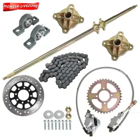 PN2251580 LABWORK-PARTS Go Kart Rear Axle Sprocket Hub Brake