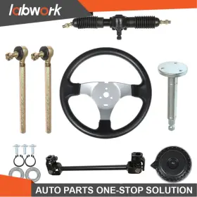 TL16759Q LABWORK Steering Wheel Steel Gear Rack Pinion Shaft #2