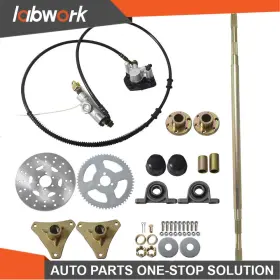 TL16803Q LABWORK Rear Axle Brake Master Cylinder Rotor Disc #2