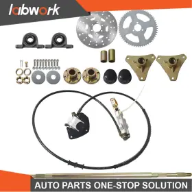 TL16803Q LABWORK Rear Axle Brake Master Cylinder Rotor Disc #3