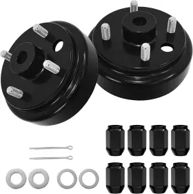 445056445499 LEAPGOMAX Ezgo Brake Drum Hub Nuts Pds Electric