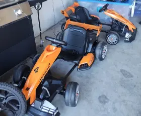 011745674532673 LICENSED MCLAREN KIDS GO KART Set Mclare