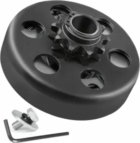 10B-1401-W LOTFANCY Go Kart Clutch Chain Centrifugal 420