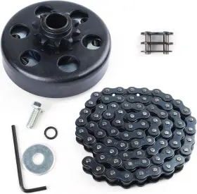 10C-1727-K LOTFANCY Go Kart Clutch Chain Centrifugal 420 10C-1727-K LOTFANCY Go Kart Clutch Chain Centrifugal 420