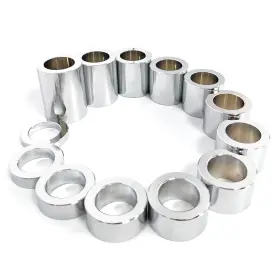 WAS-24 LYNLANE Cnc Billet Wheel Axle Spacer Kit Harley