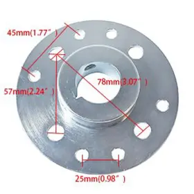 696578490949 LZEVIAERI Sprocket Hub Adapter Keyway Go Kit #3