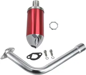 AMGXF-BD12153 LZEVIAERI Exhaust Pipe Female Thread Muffler
