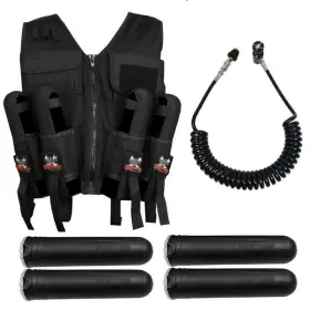 B01IJGR0Q8 MADDOG Tactical Sport Vest Paintball Pods Standard