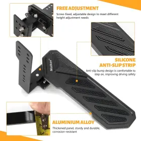 768599036014 MAIKER OFF ROAD Pedal Left Rest Kick Panel Je #2