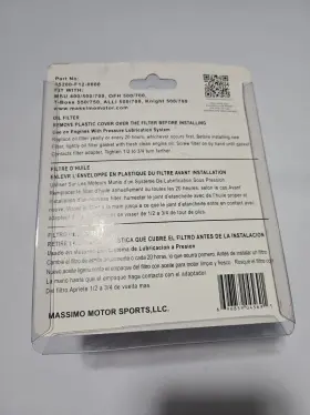 15200-F39-0000 MASSIMO Performance Oil Filter Utv Cub Cadet #3