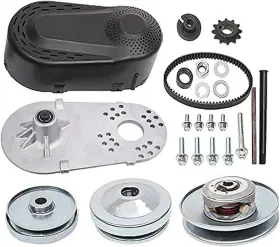 MS-55221 MOOSUN Torque Converter Go Kart Clutch Set Chain