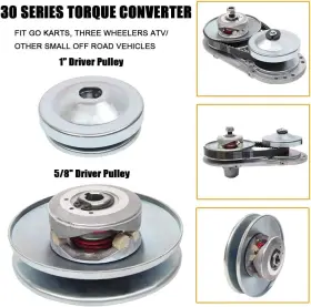MS-LHQ-004 MOOSUN Torque Converter Go Kart Clutch Set Chain #3
