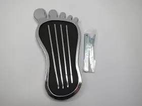 731299894697 MOTORNETS Barefoot Gas Throttle Pedal Cover Rod